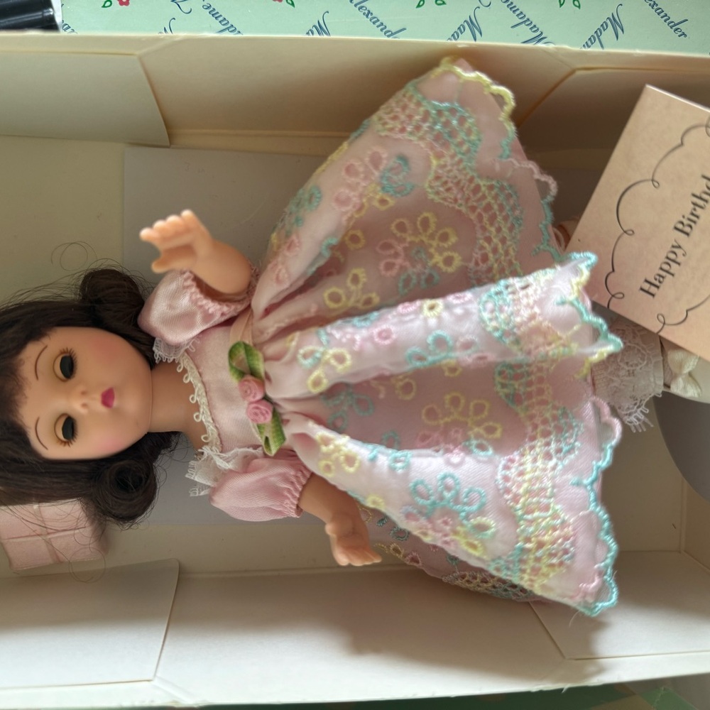 Madame Alexander doll - happy birthday collection